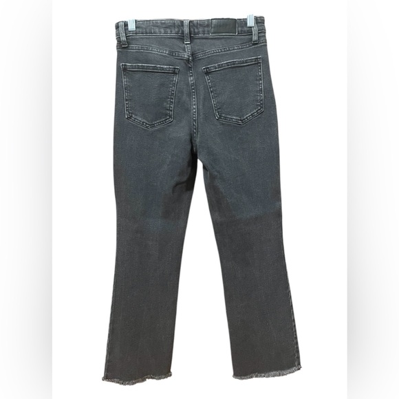 Pistola High Rise Straight Leg Jeans in Washed Black - Size 27 - Picture 3 of 9